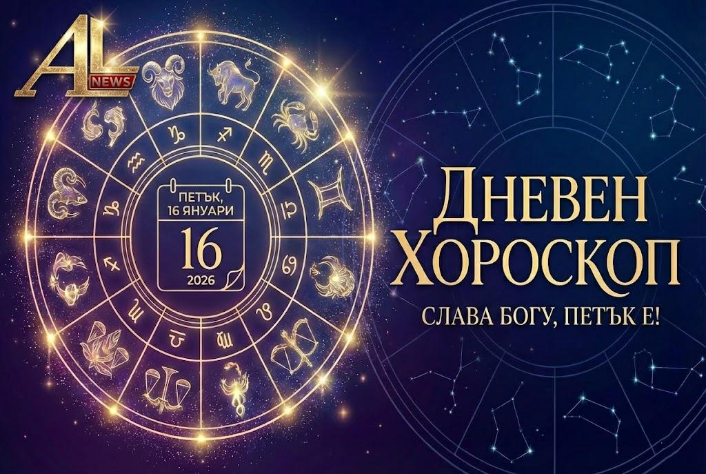 Дневен хороскоп за петък, 16 януари 2026 г.: Какво са подготвили звездите?